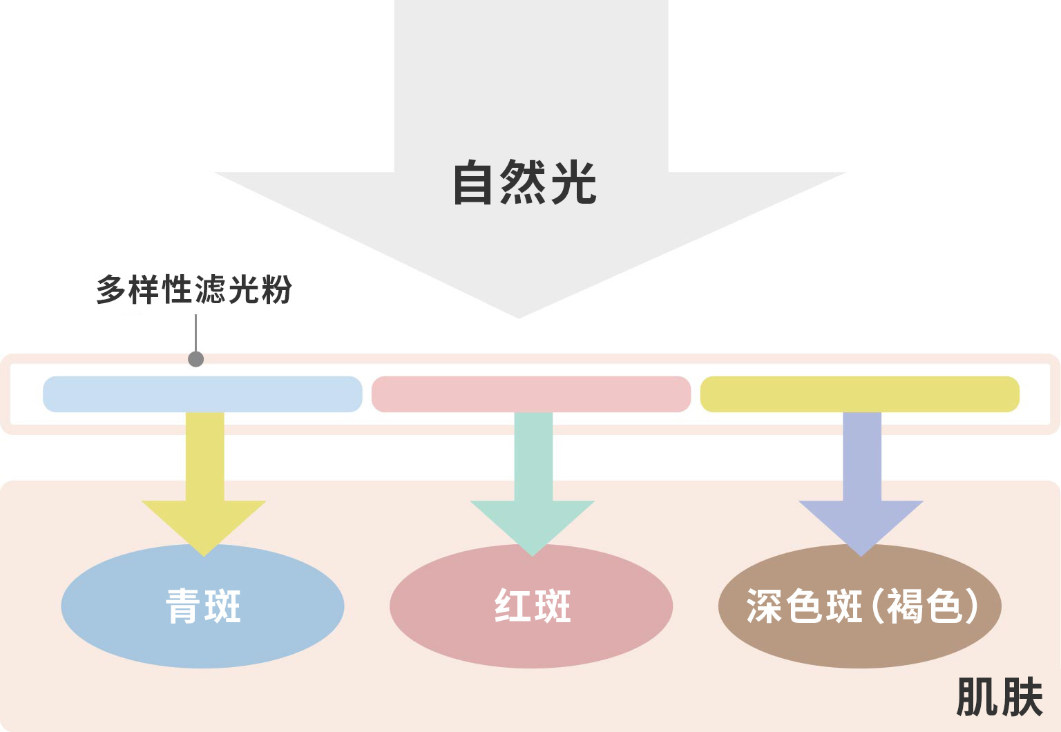 多样性滤光粉